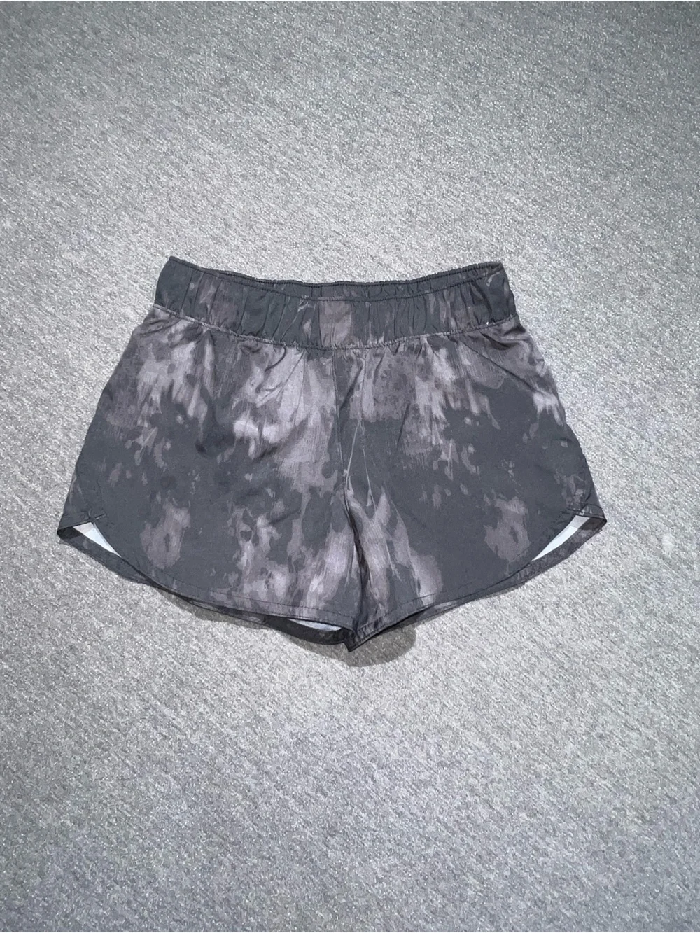 Old Navy Black Tie-Dye Athletic Shorts